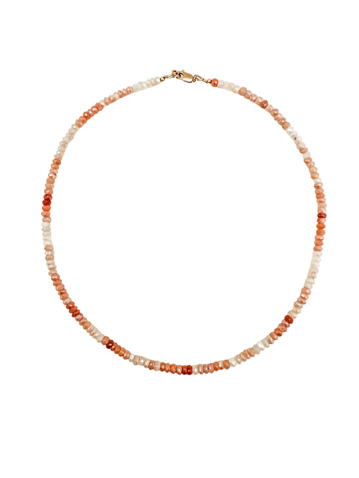 Mystic Pink Opal Layer Necklace