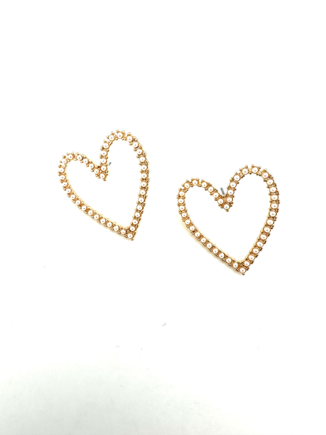 Pearl Heart Earring