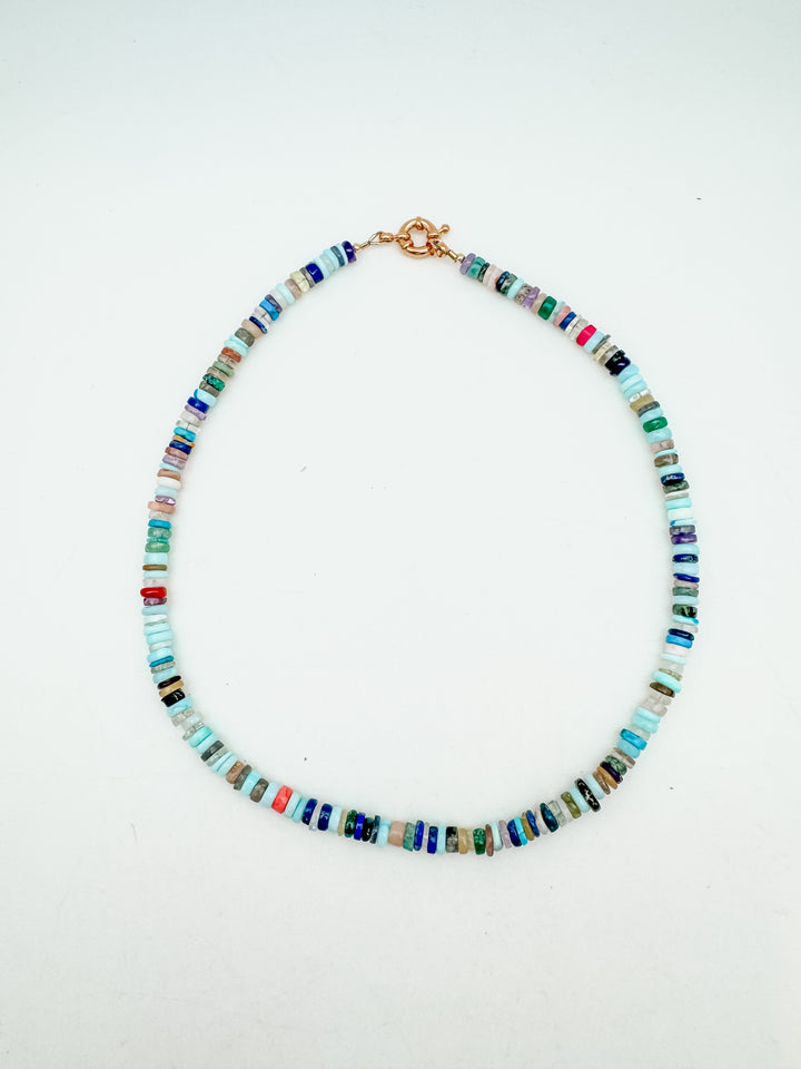 West Palm Necklace Mixed Gemstone