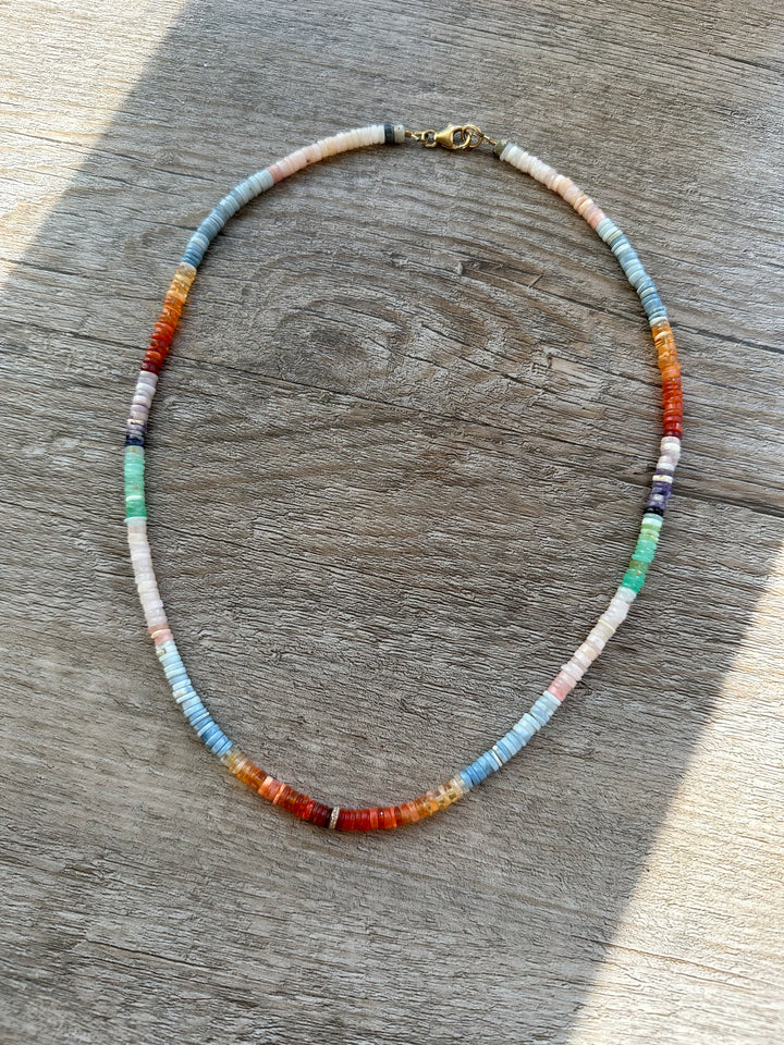 Ombré Opal Gemstone Necklace