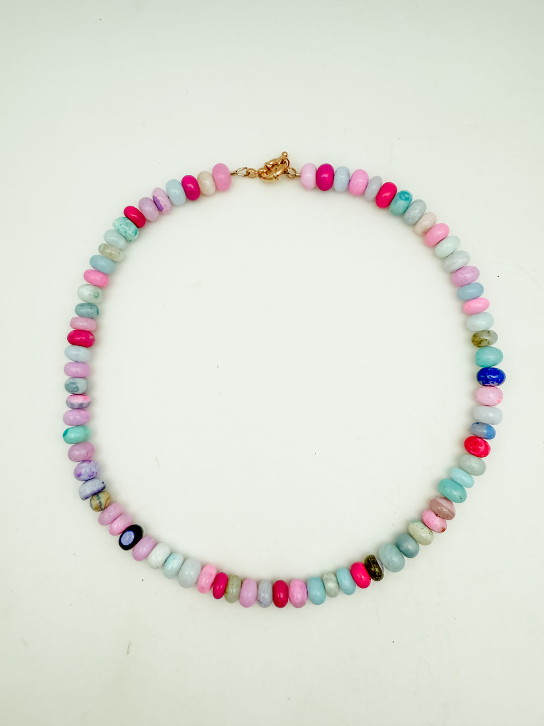 Mixed Pink Palm Beach Candy Necklace