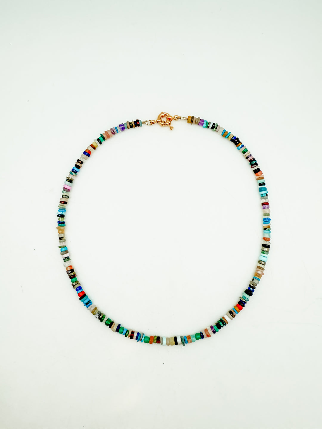 Fall Mixed Gemstone West Palm Necklace