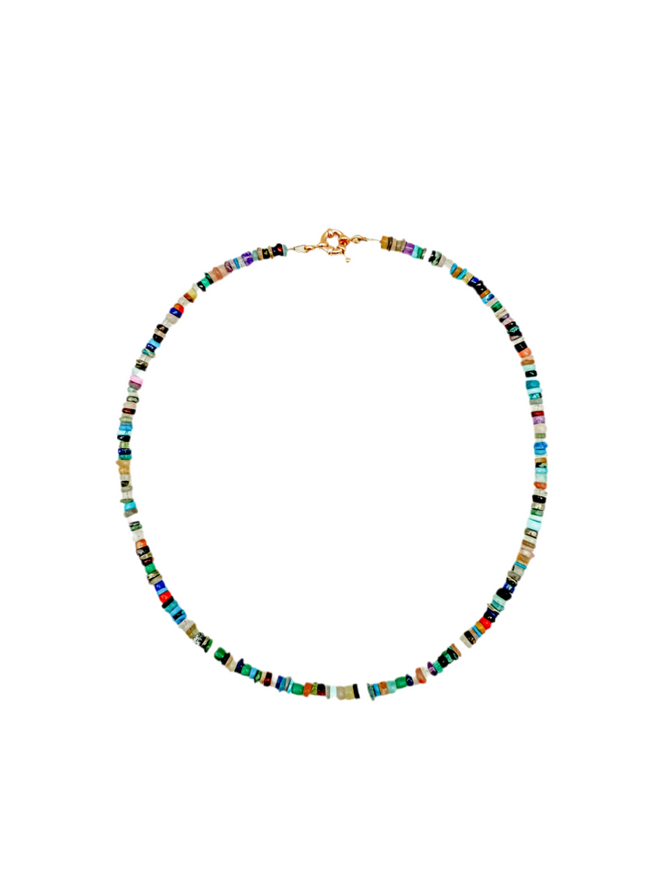 Fall Mixed Gemstone West Palm Necklace