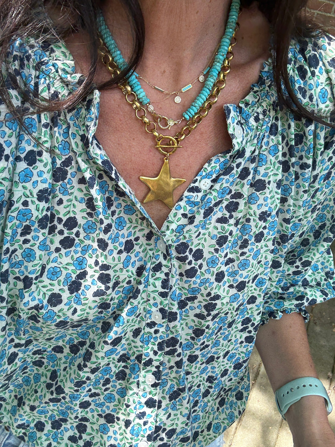 Bold Star Necklace