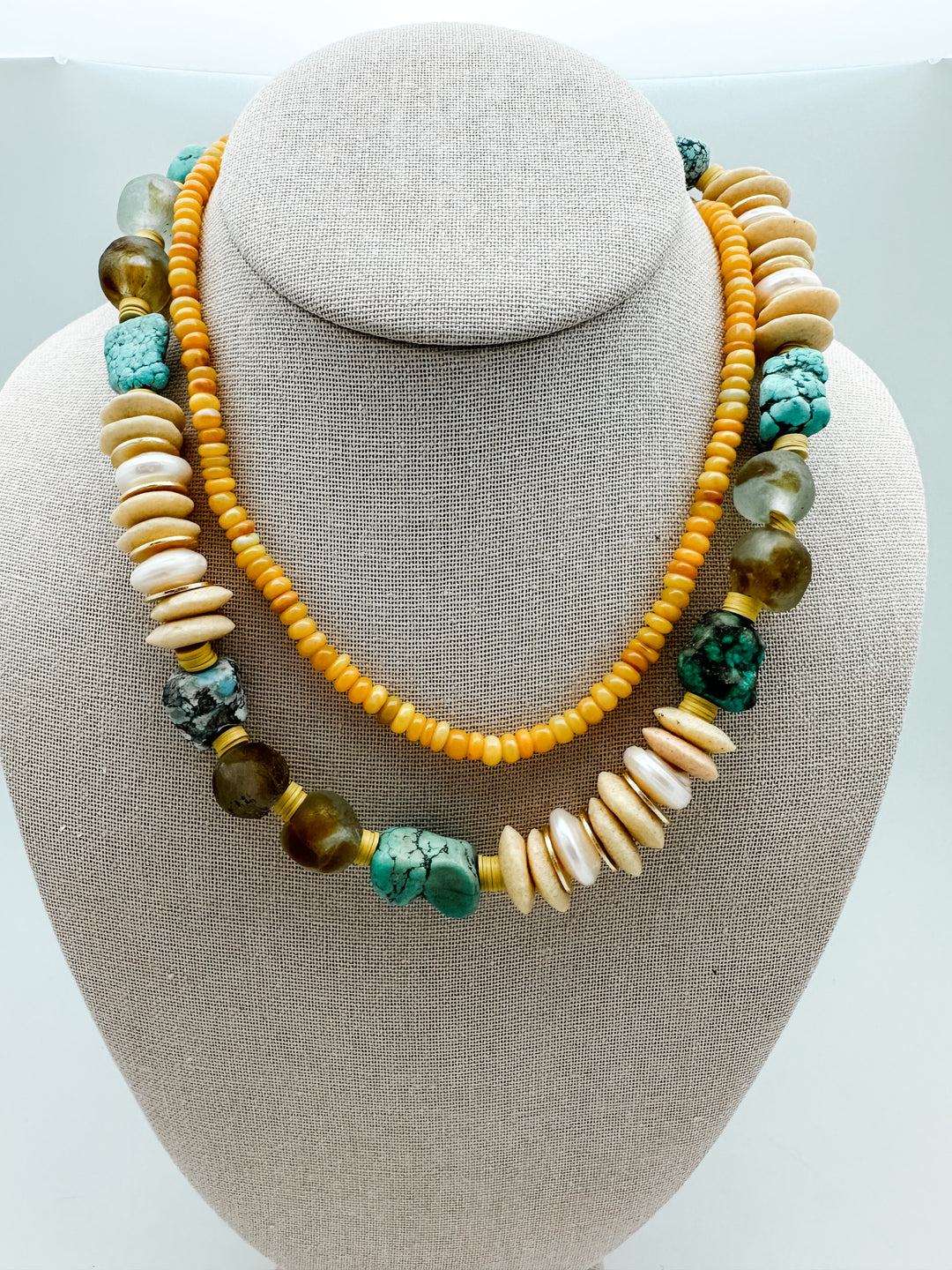 Yellow Opal Necklace