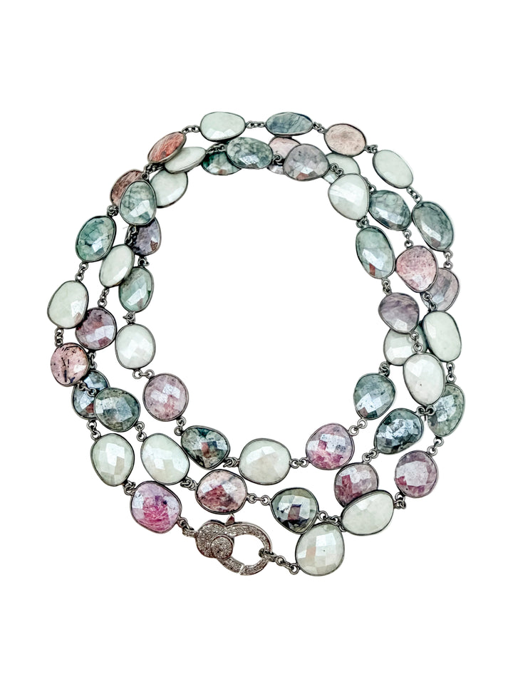 Sapphire Wrap Necklace