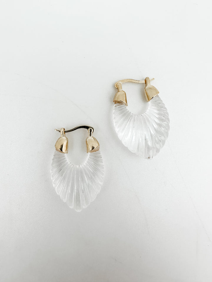 Acrylic Hoop Earring