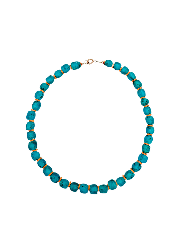 Marine Blue Poolside Necklace