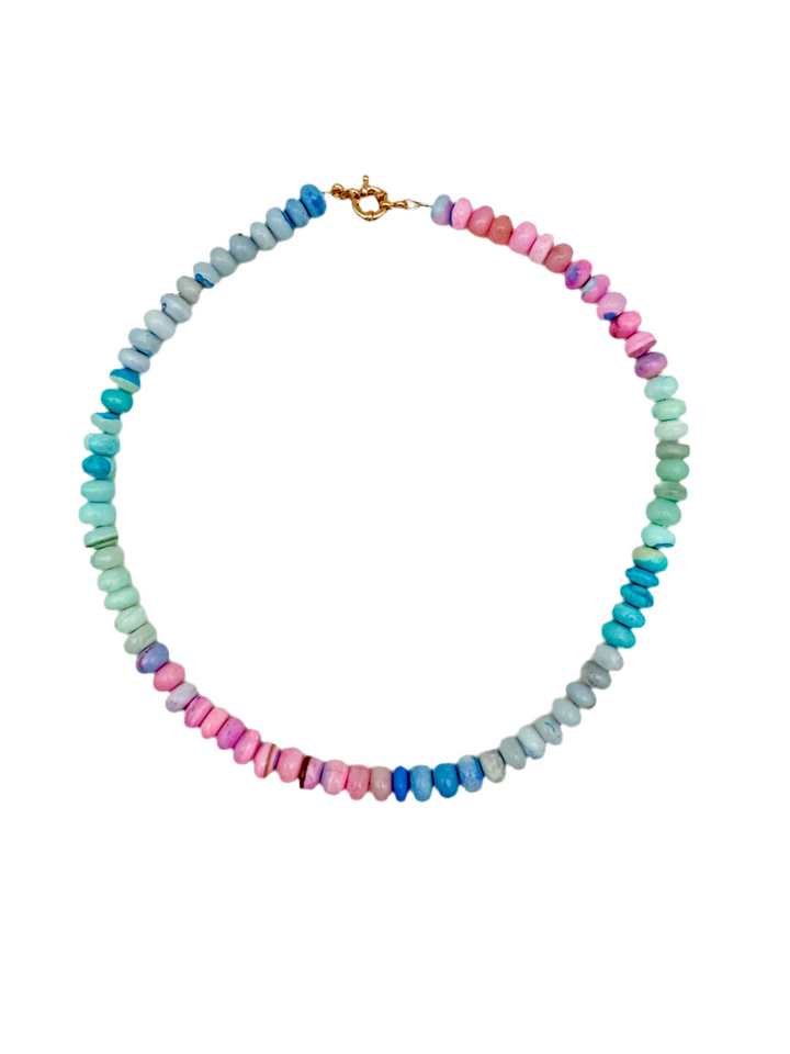 Cotton Candy Palm Beach Candy Necklace