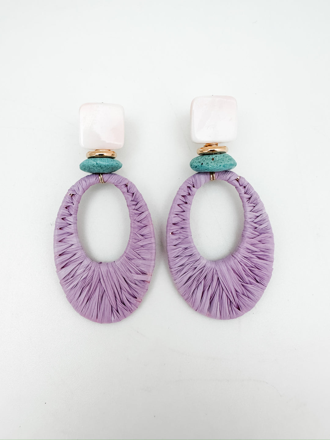 St. Andrews Earring Purple