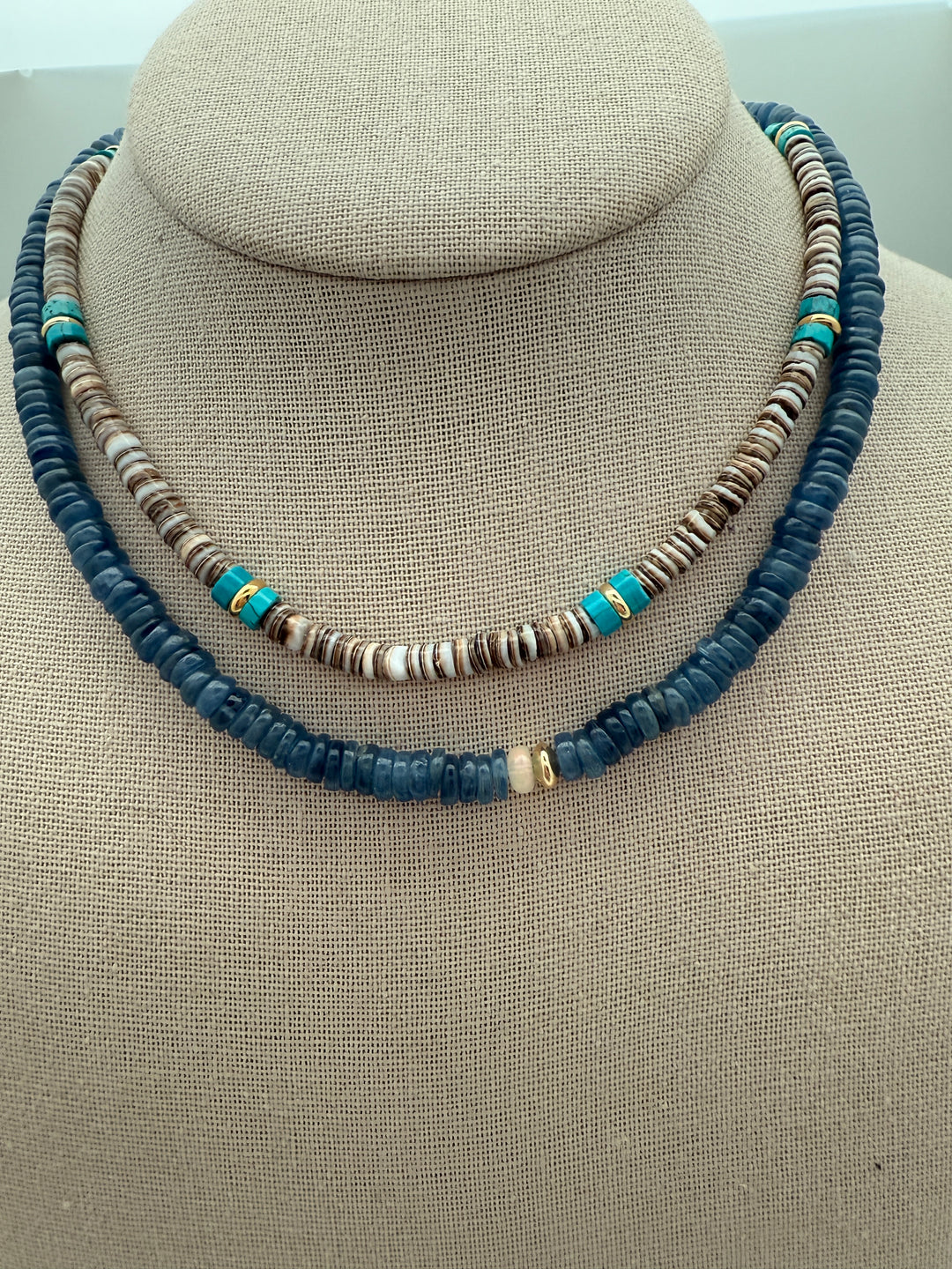 Blue Kyanite West Palm Necklace