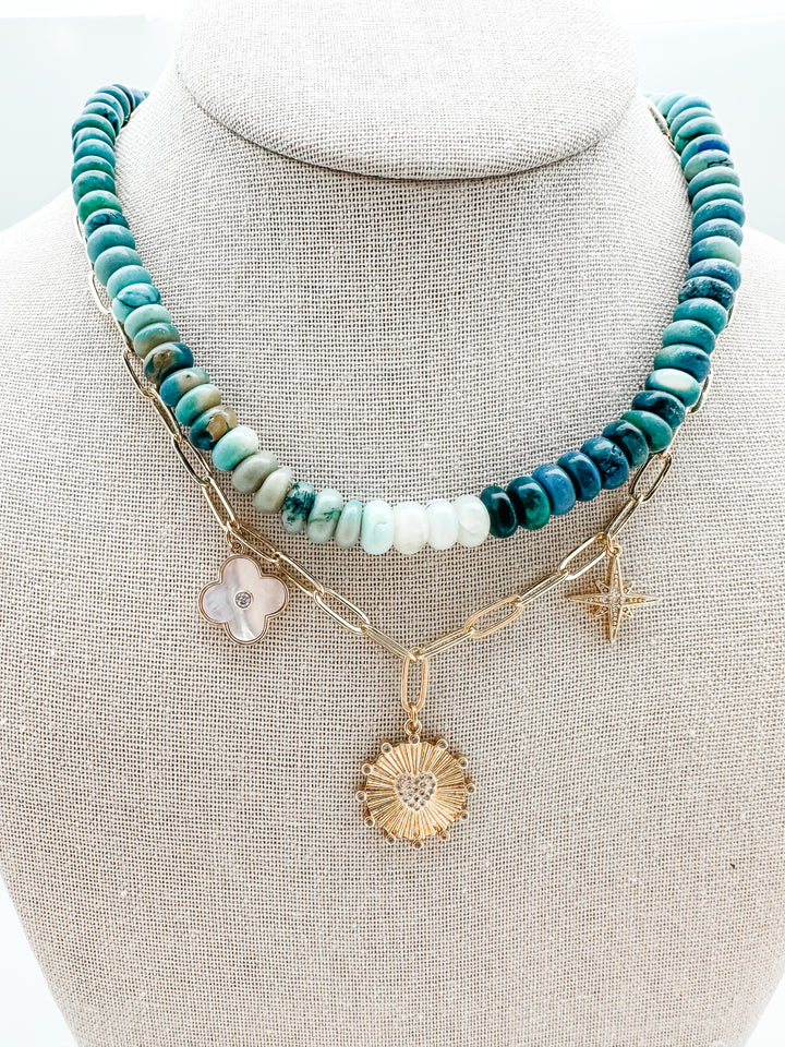 Katrina Charm Necklace Star