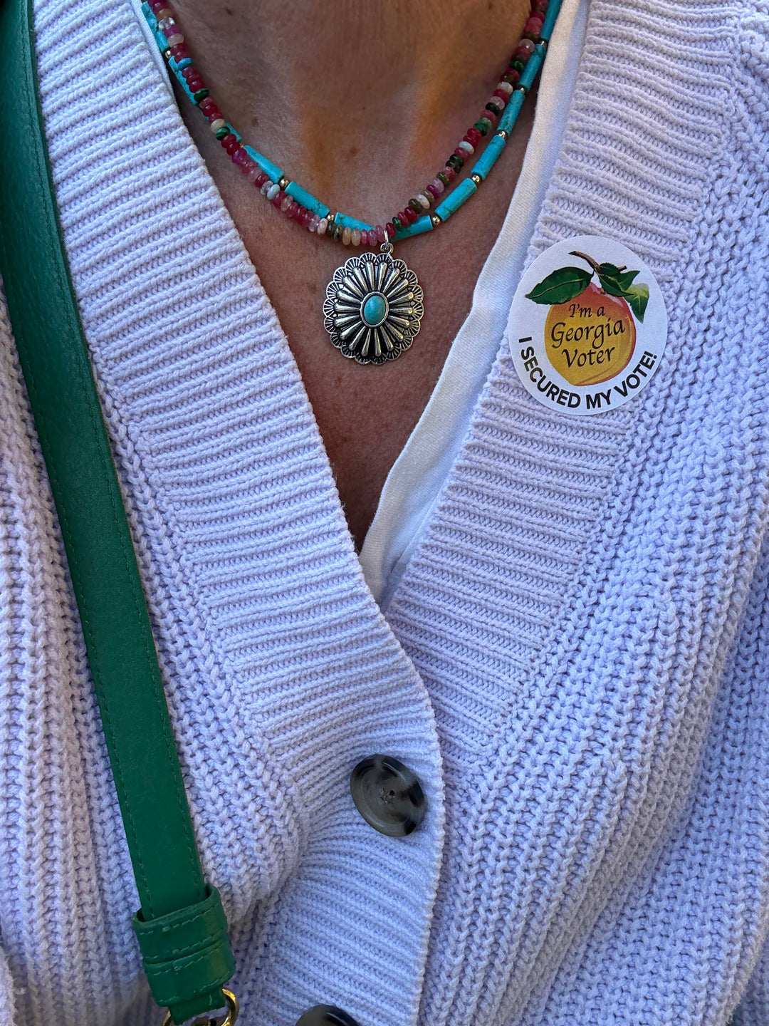 Red Jade Western Pendant Necklace