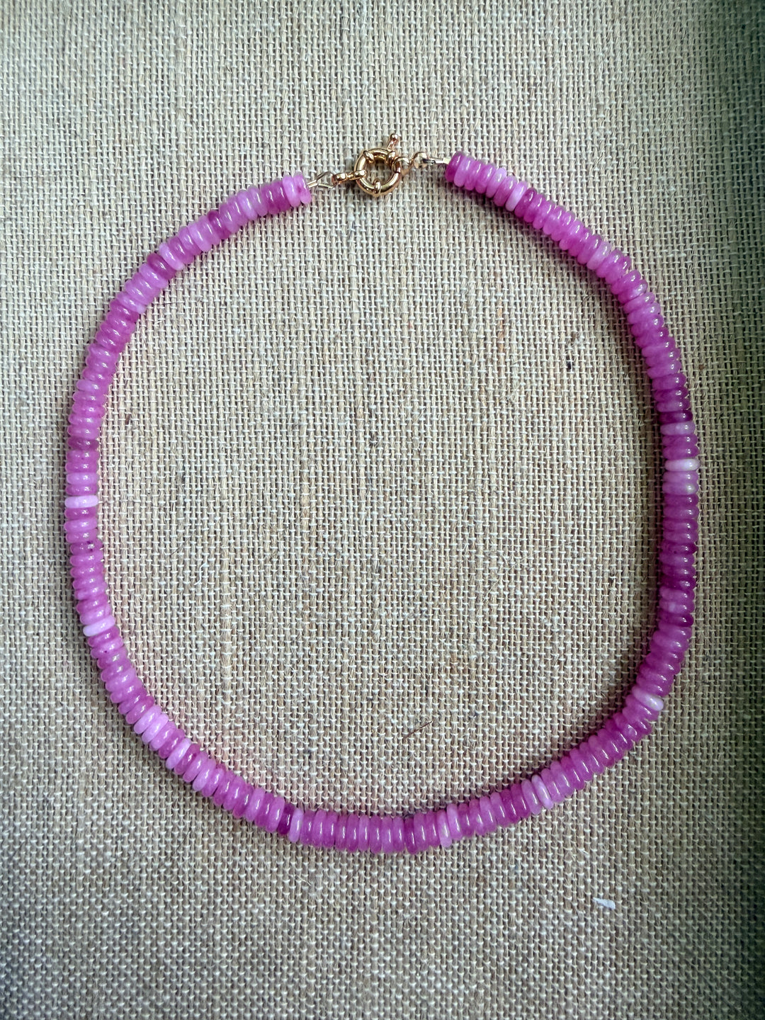 Pink Aventurine Necklace