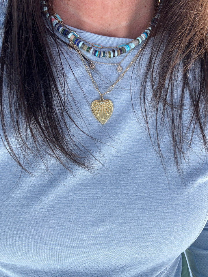 West Palm Necklace Mixed Gemstone