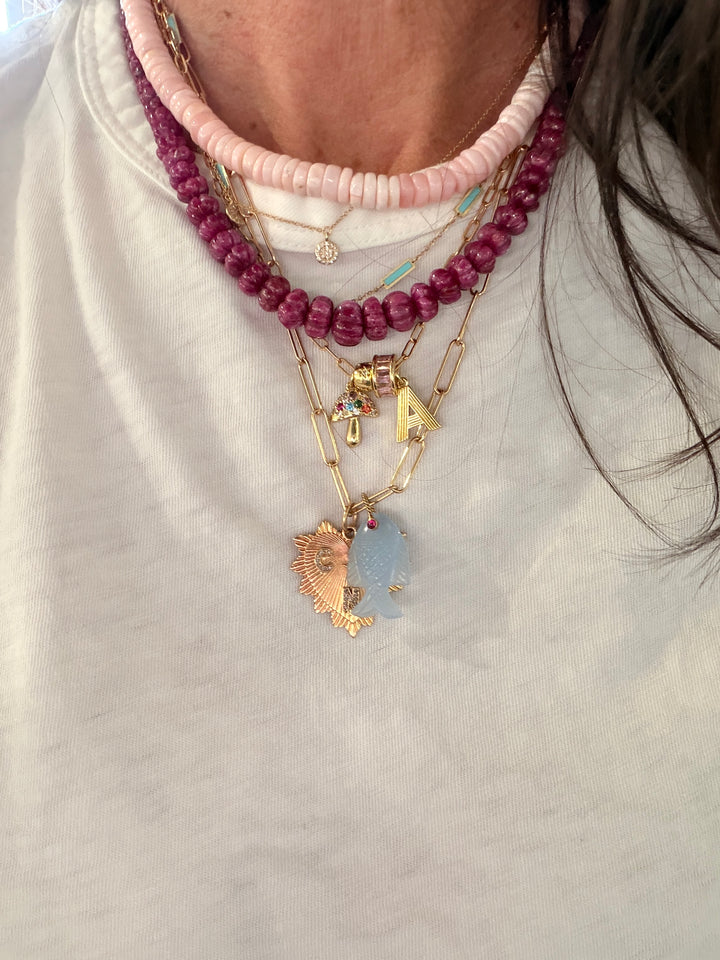 Blue Fish Pendant