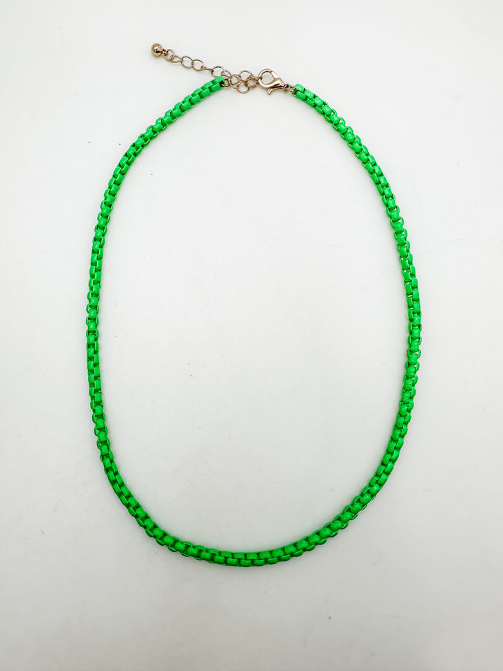 Large Coated Necklace
