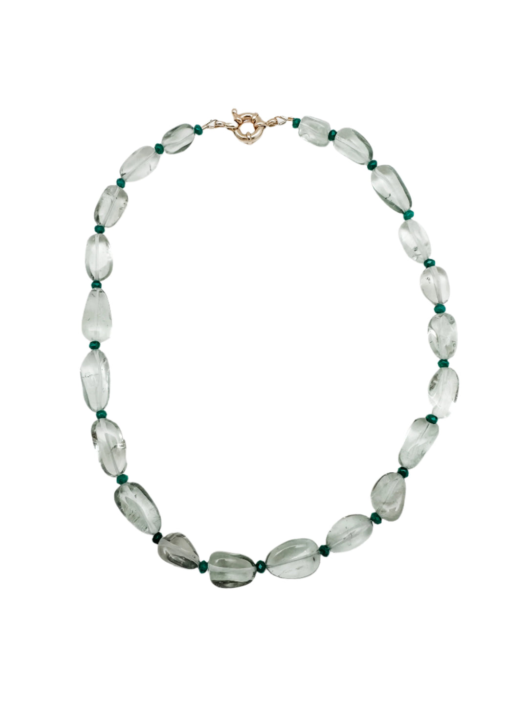Green Amethyst  Necklace