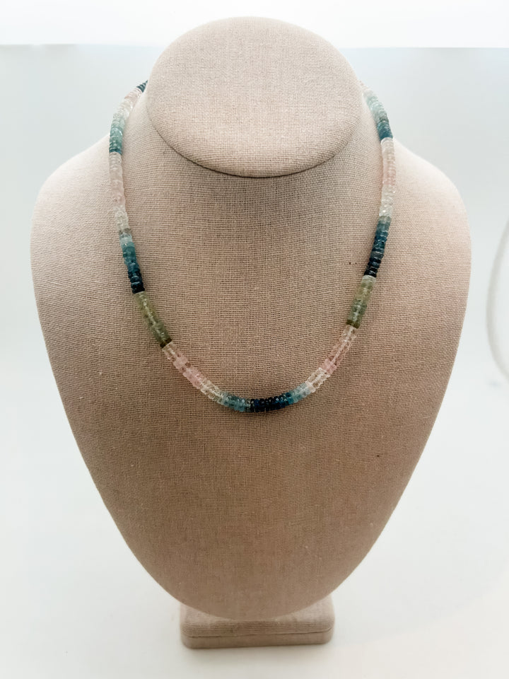 Aquamarine West Palm Necklace