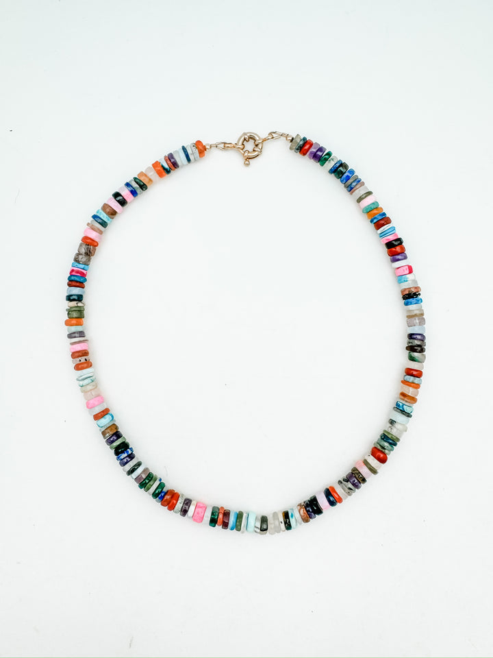 West Palm Candy Necklace Mixed Pink