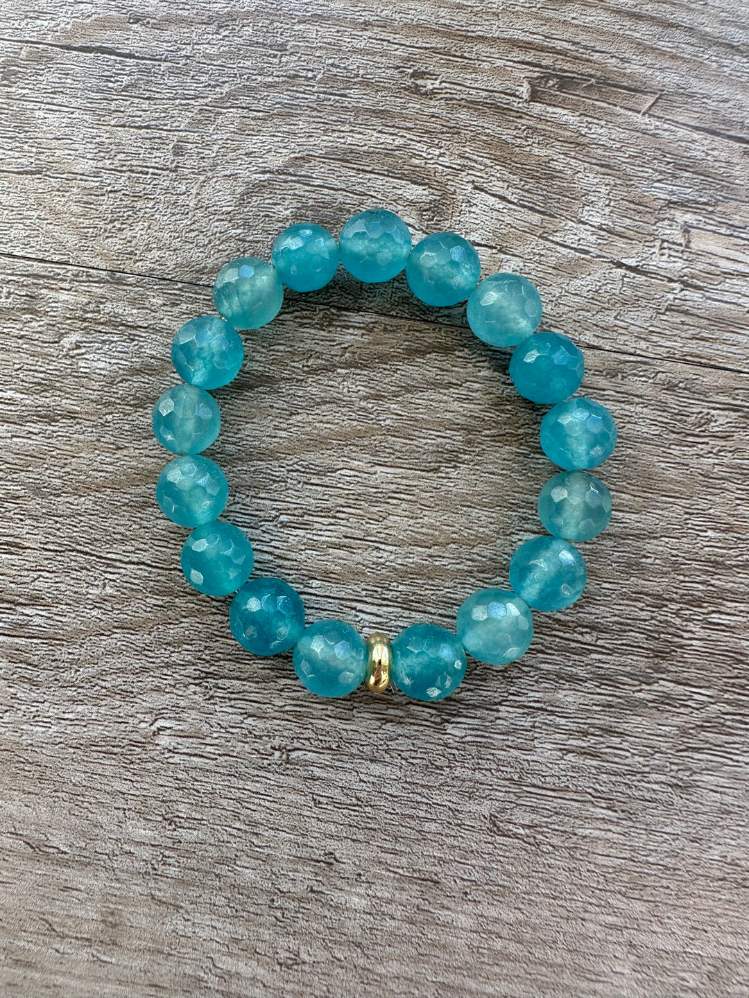 Teal Quartz Bracelet