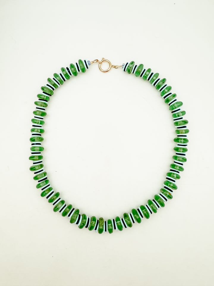Grass Green Poolside Necklace