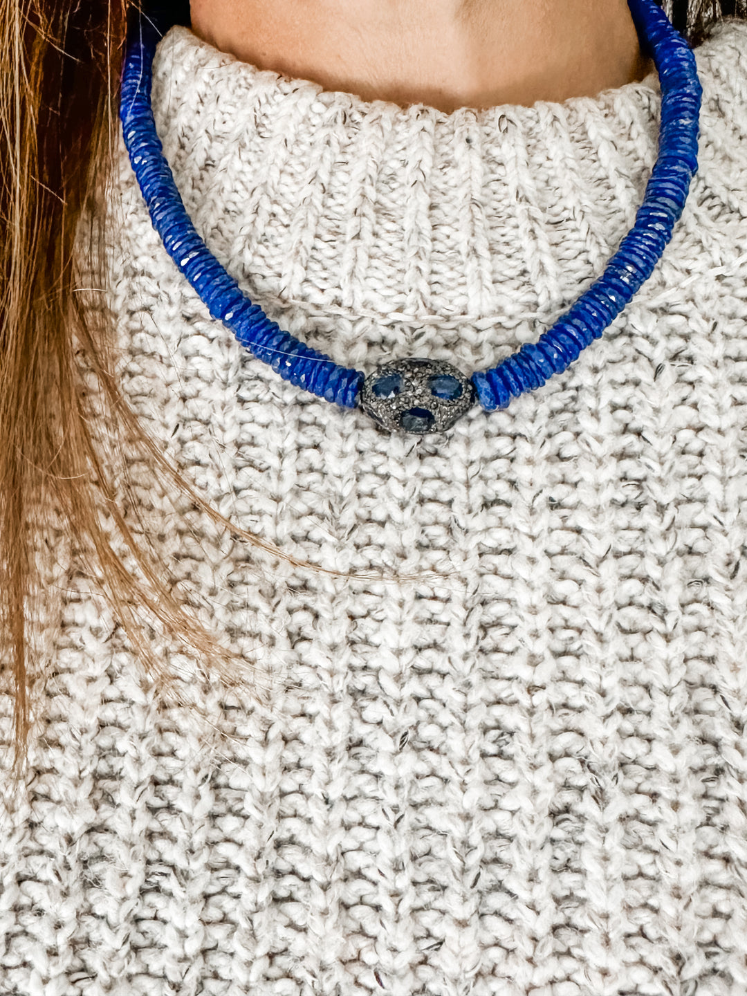 Lapis and Sapphire Necklace