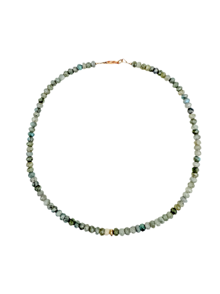 Labradorite necklace