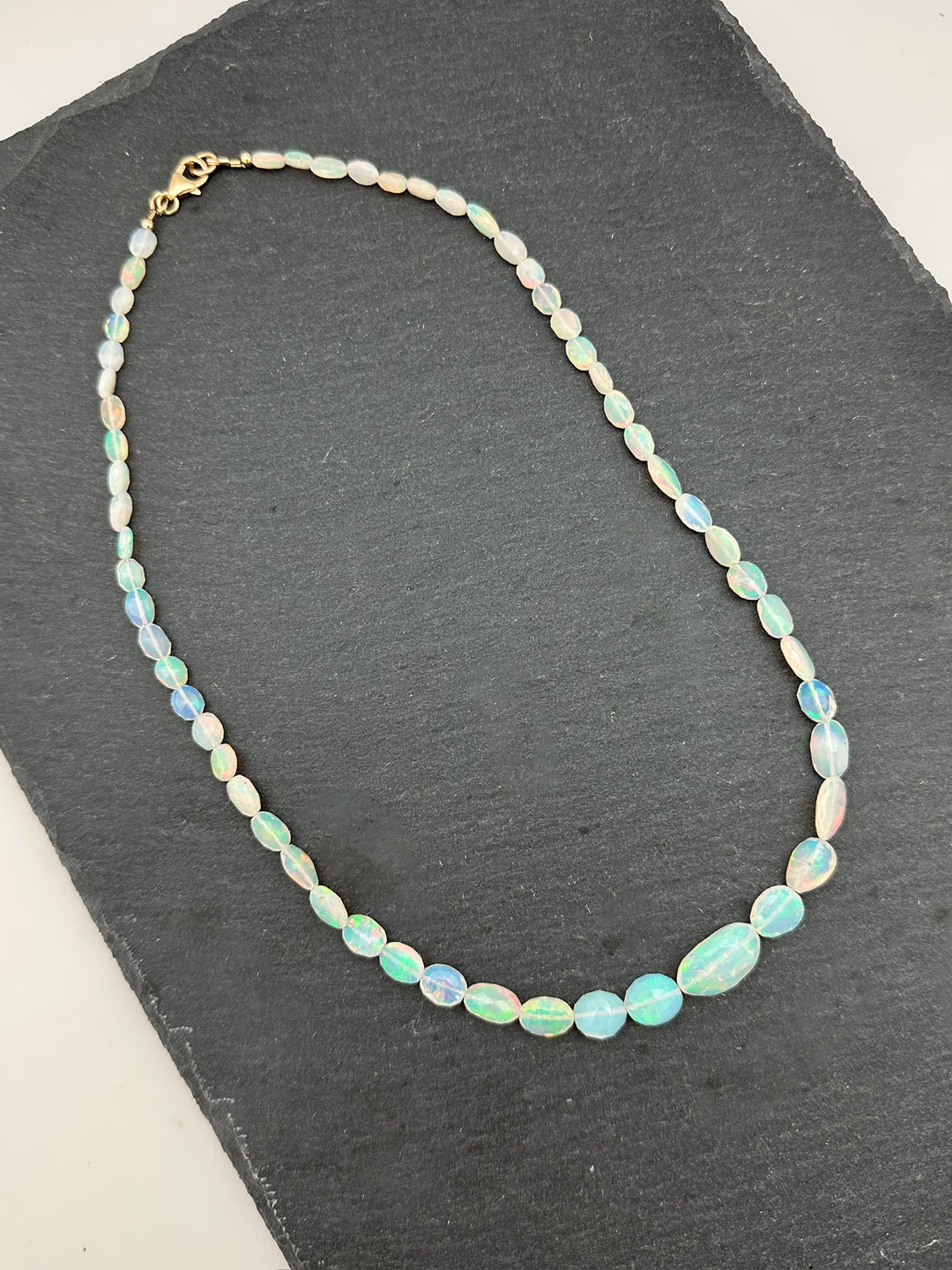 Graduated Opal Necklace