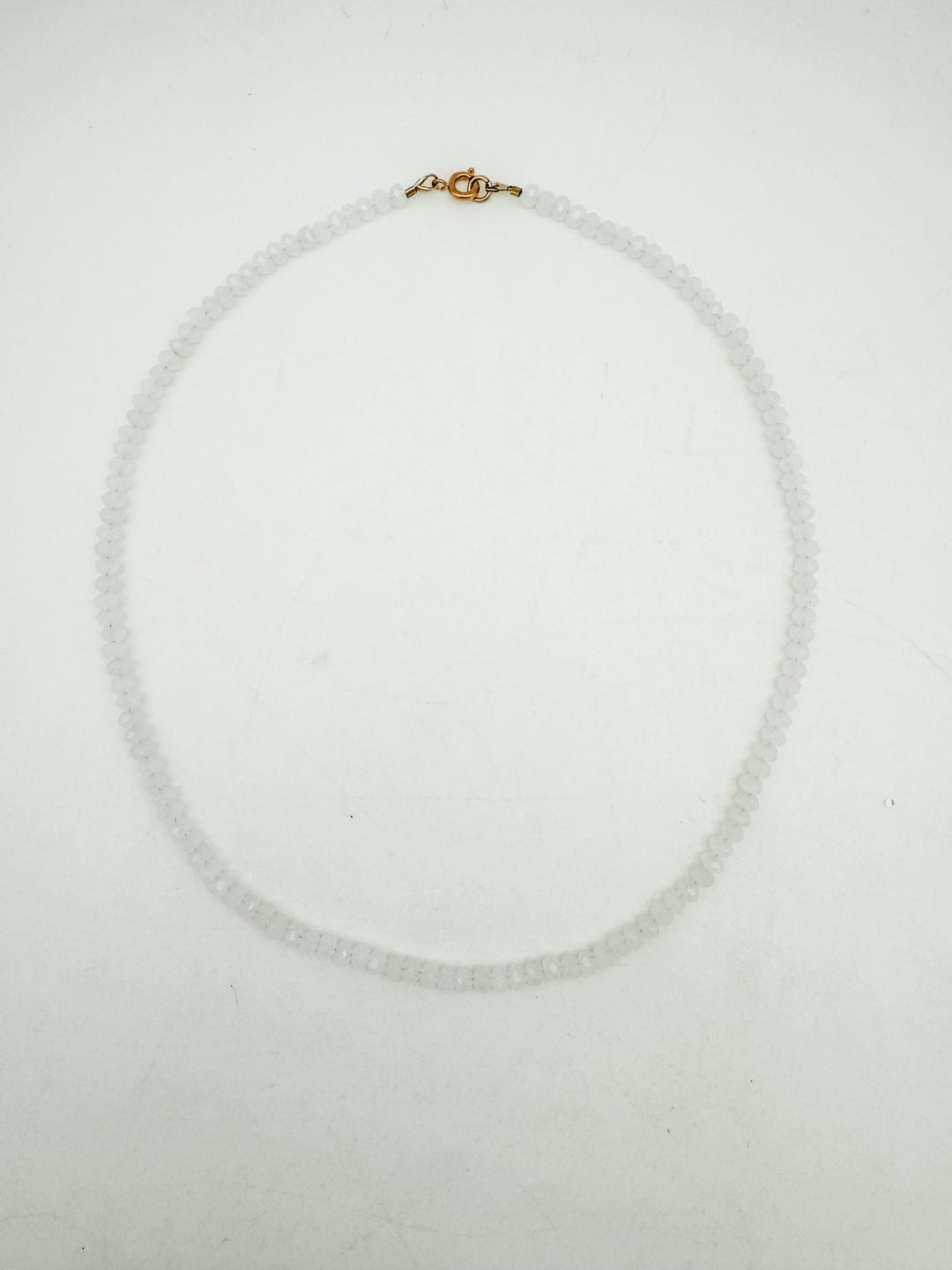 White Crystal Necklace