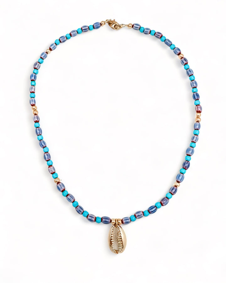 Cassie African Beaded Necklace