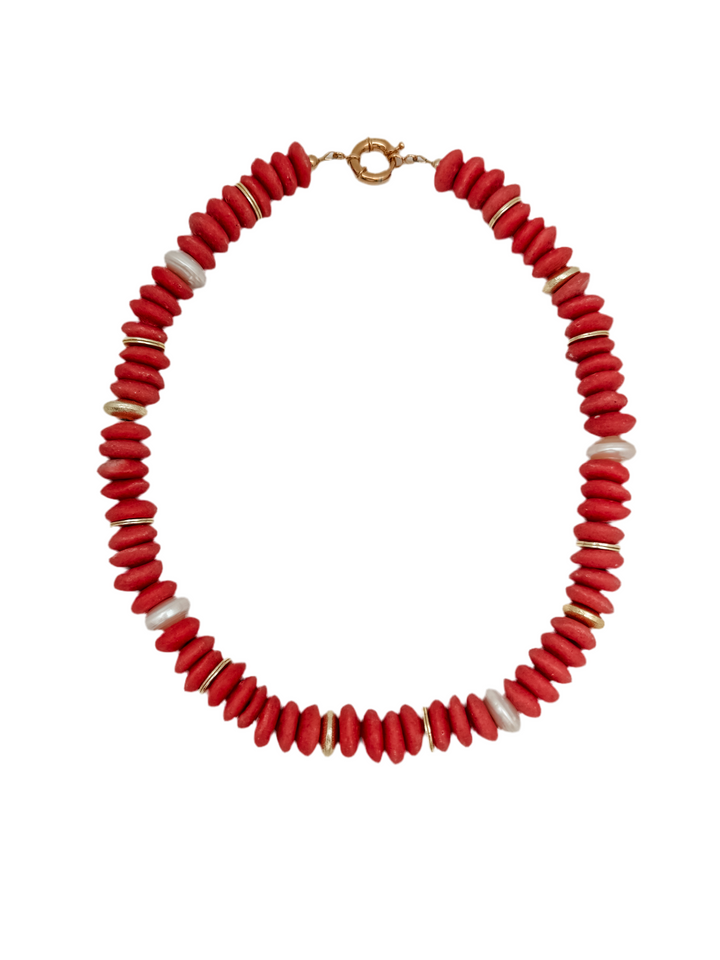Key Margo Necklace Red