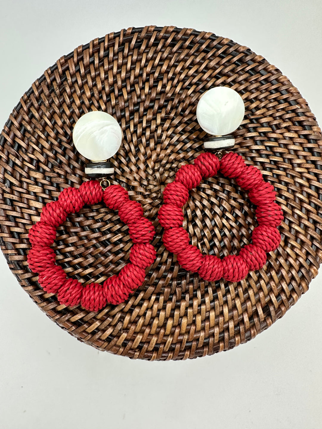 Westview Red Earrings