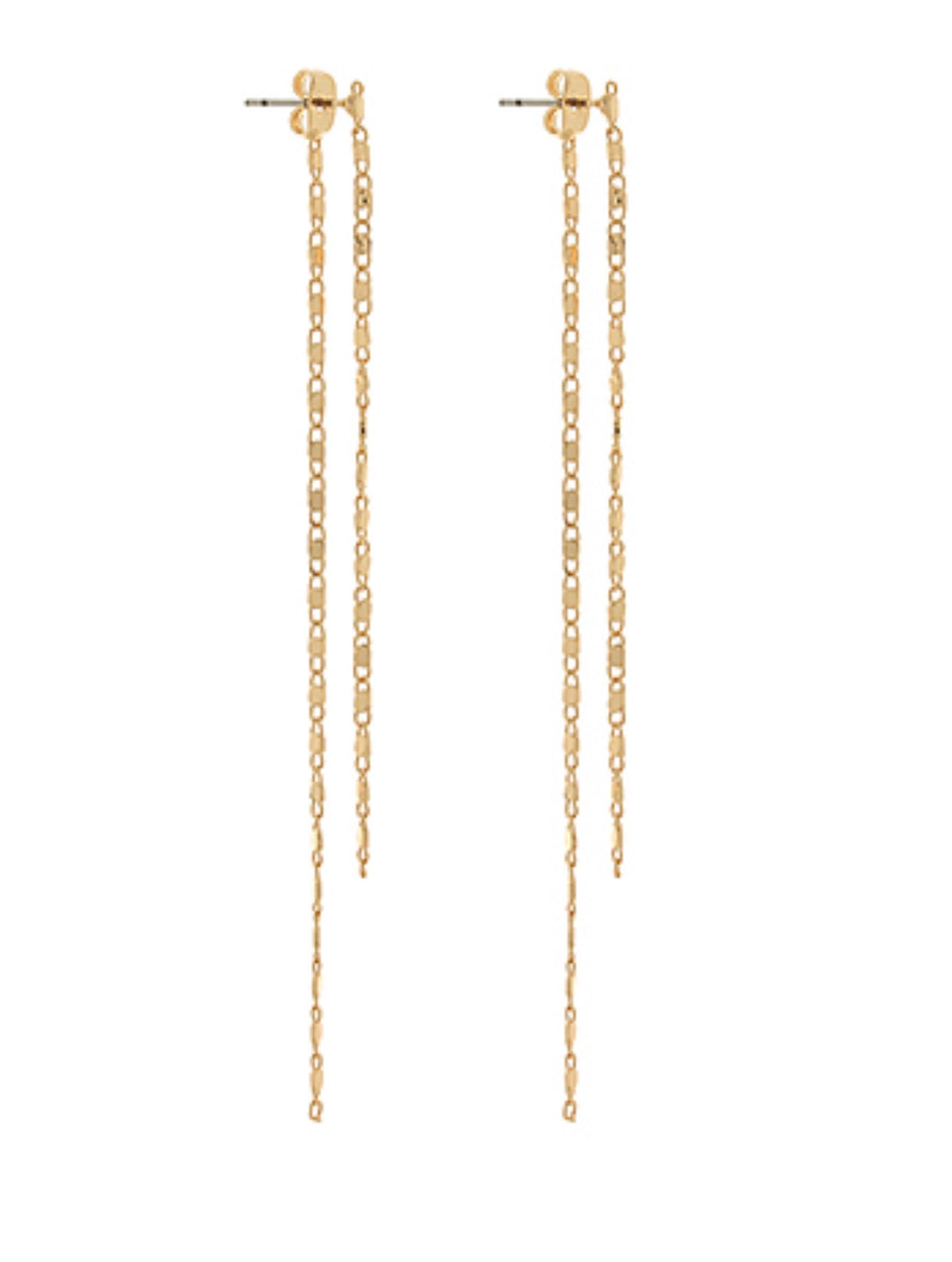 Gold Chain Dangle Earring