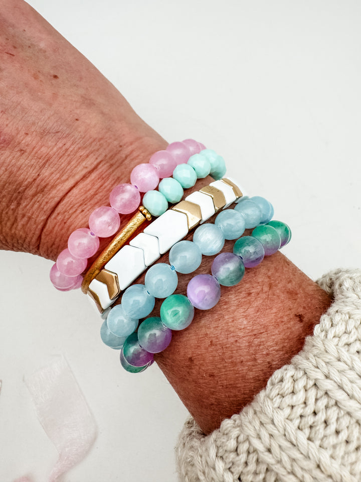 Blue Selenite Bracelet