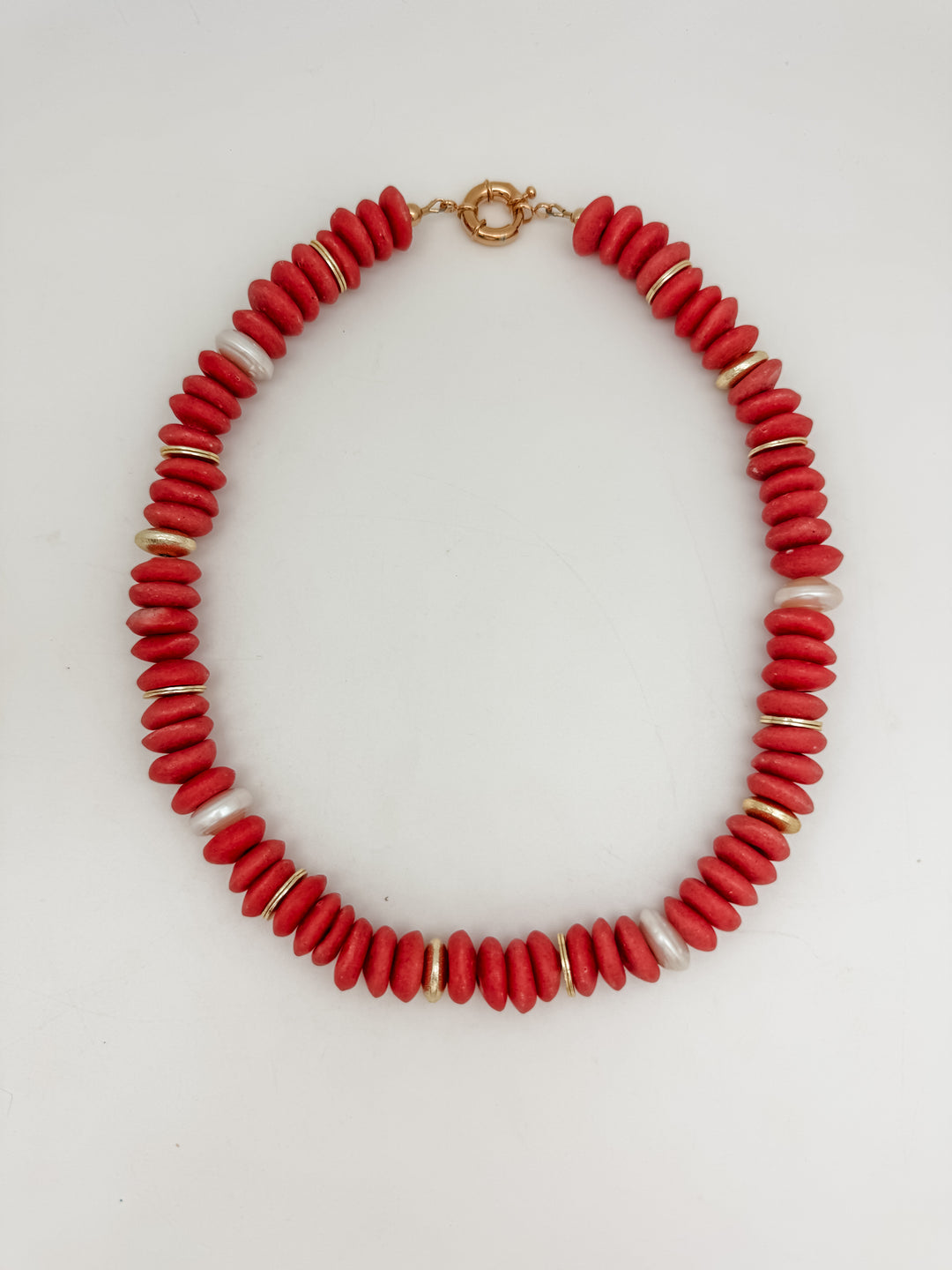 Key Margo Necklace Red