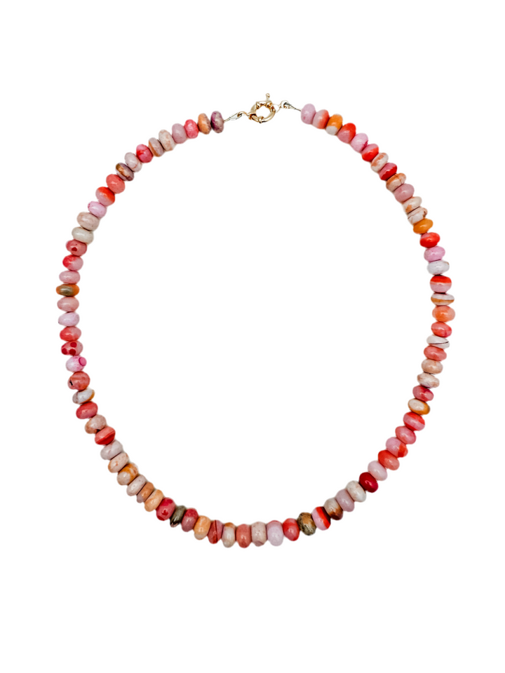 Coral Opal Palm Beach Candy Necklace