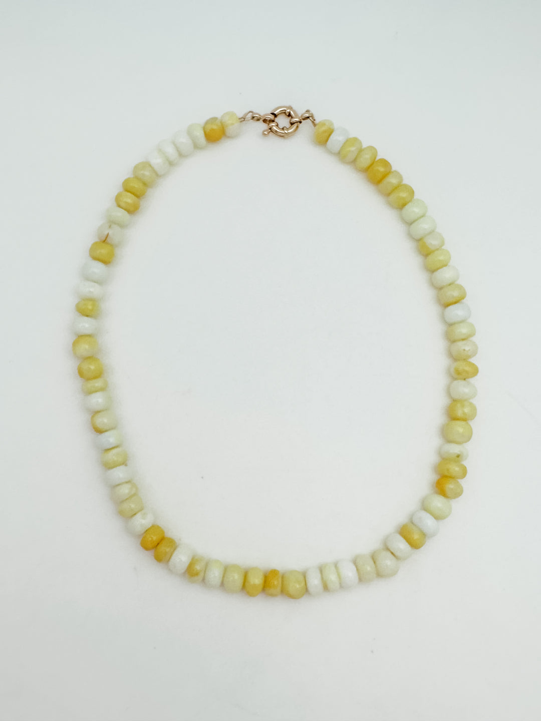 Palm Beach Yellow Necklace