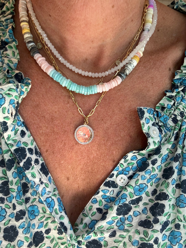 White Crystal Necklace