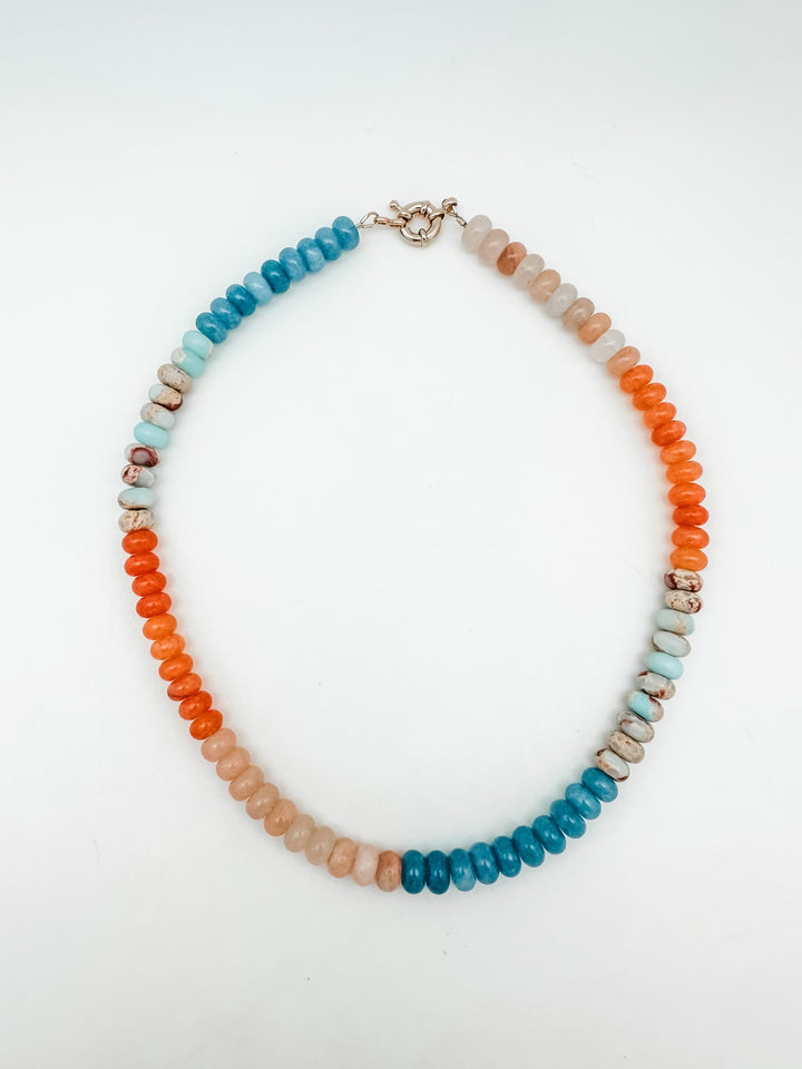 Palm Beach Orange/Turquoise