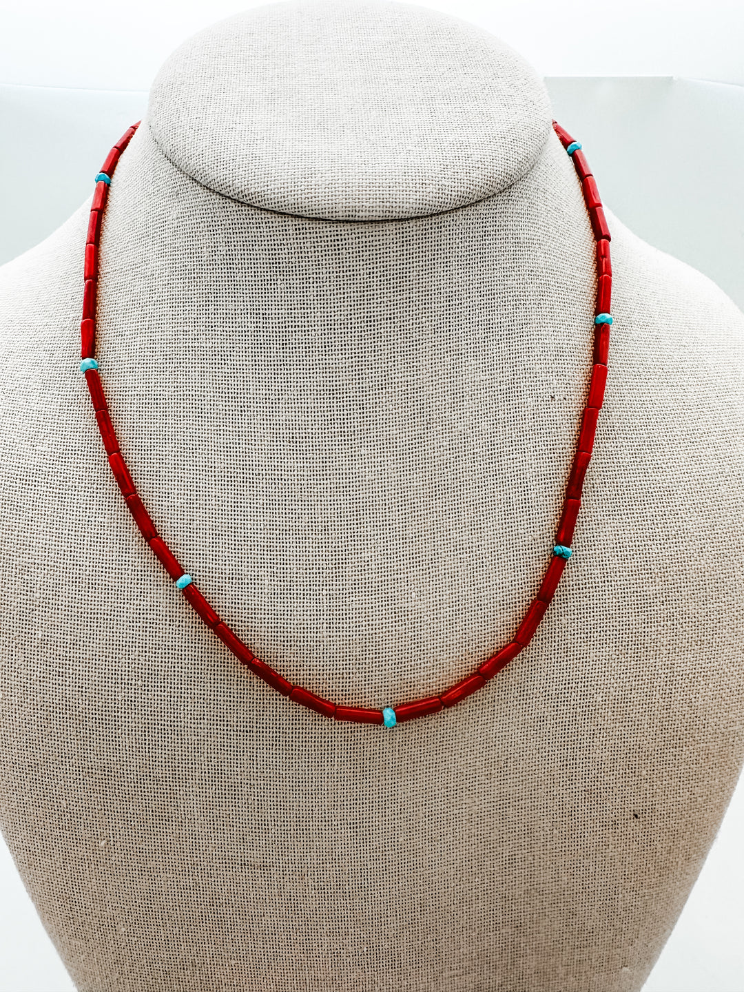 Coral and Turquoise Necklace