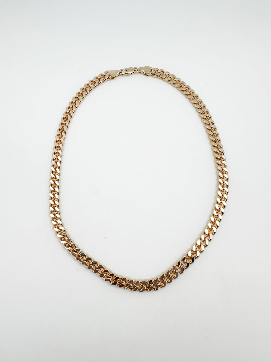 Large Curb Chain Necklace