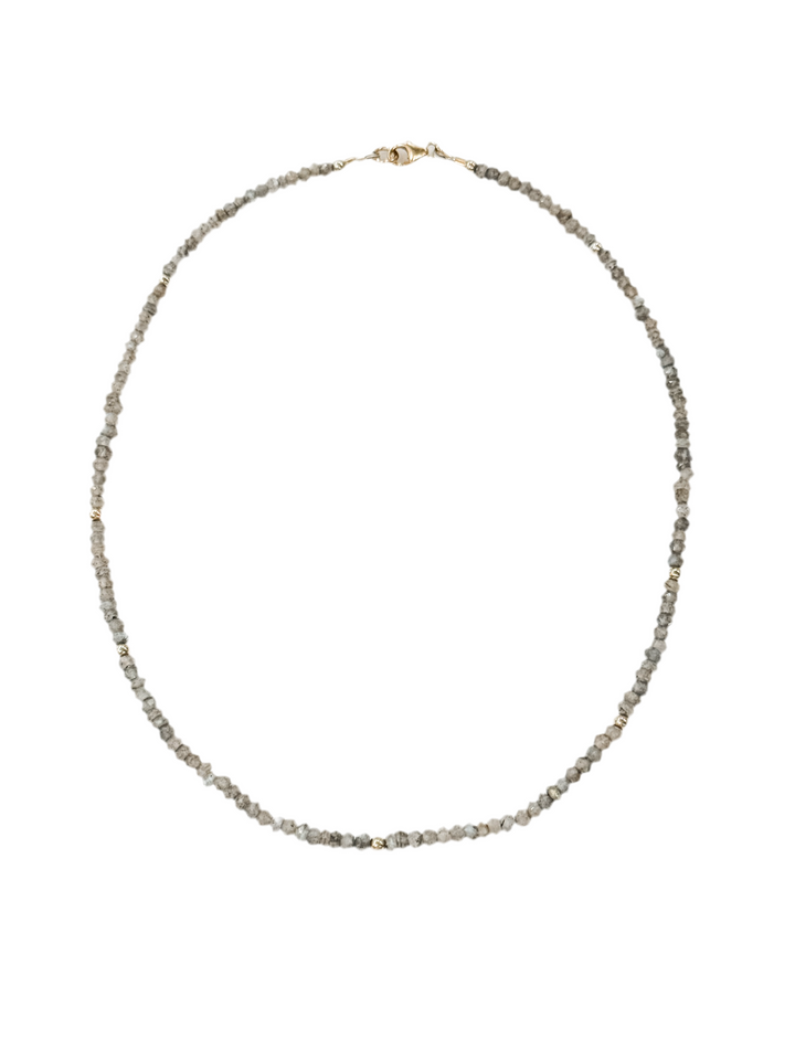 Labradorite Skinny Layer Necklace