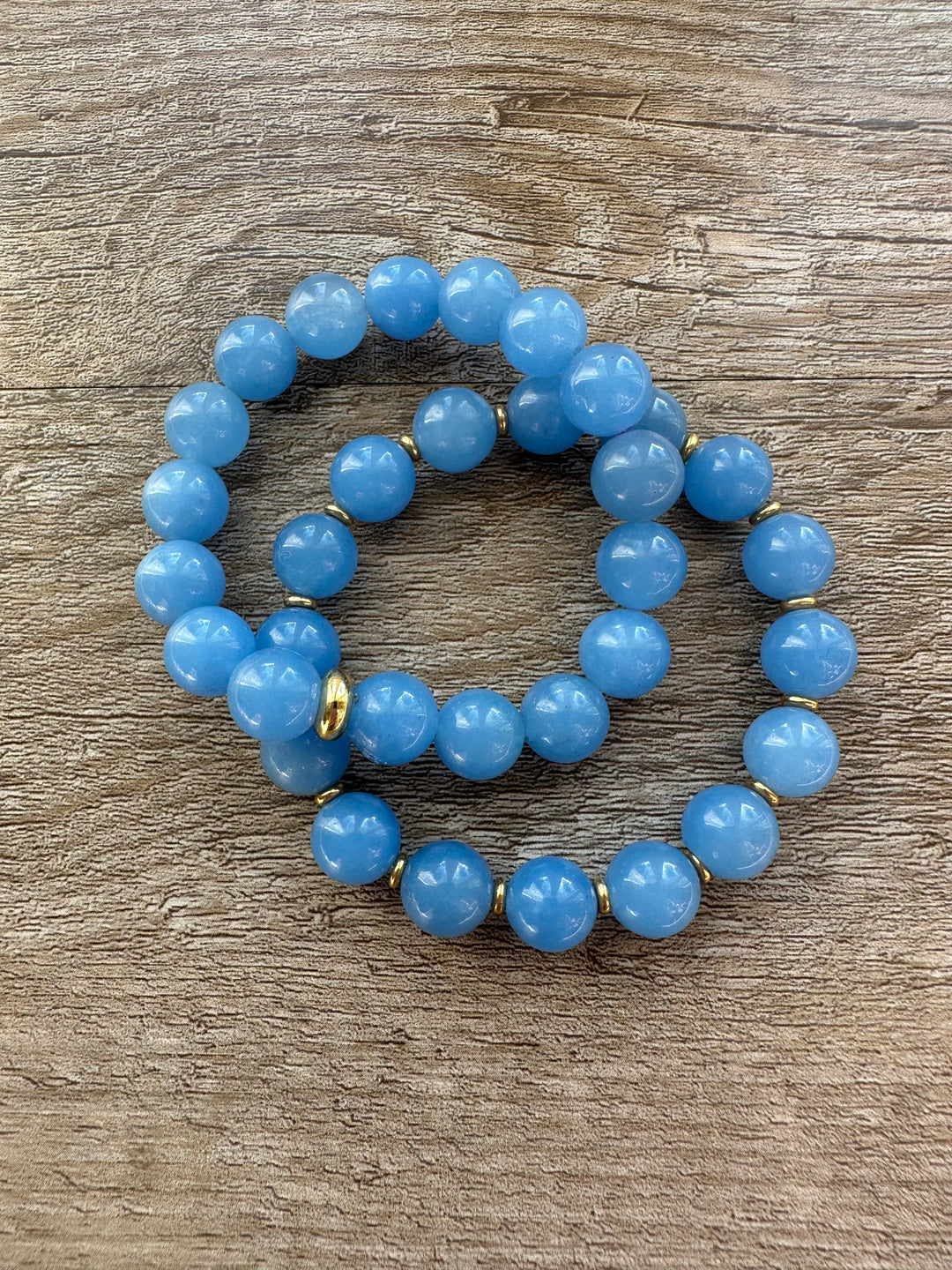 Blue Jade Bracelet