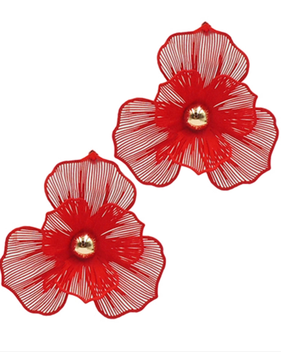 Azalea Flower Earring