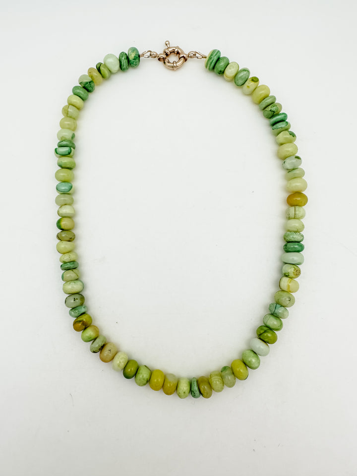 Palm Beach Necklace Lime Green