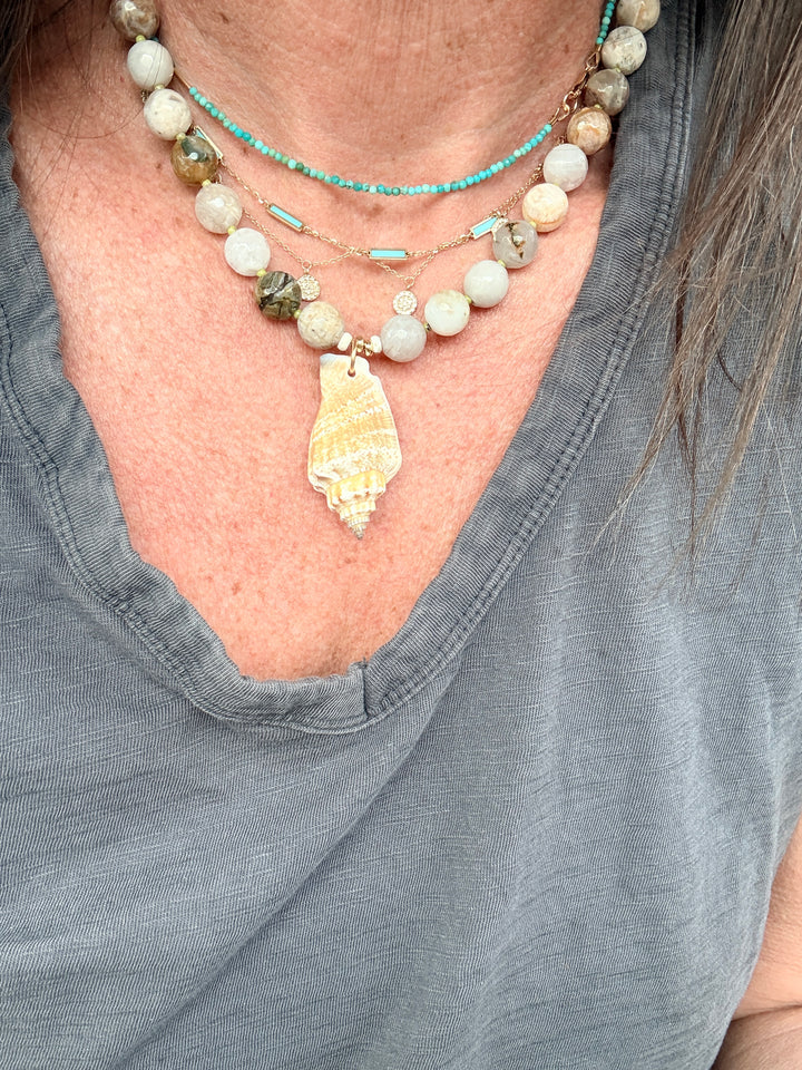 Never Enough Shell Necklace