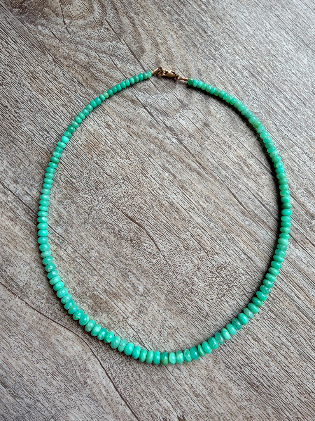 Chrysoprase Graduated Necklace