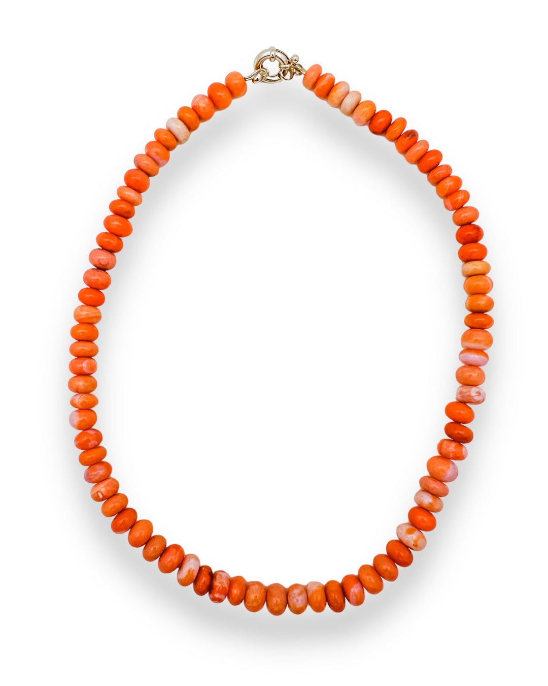 Palm Beach Orange Necklace