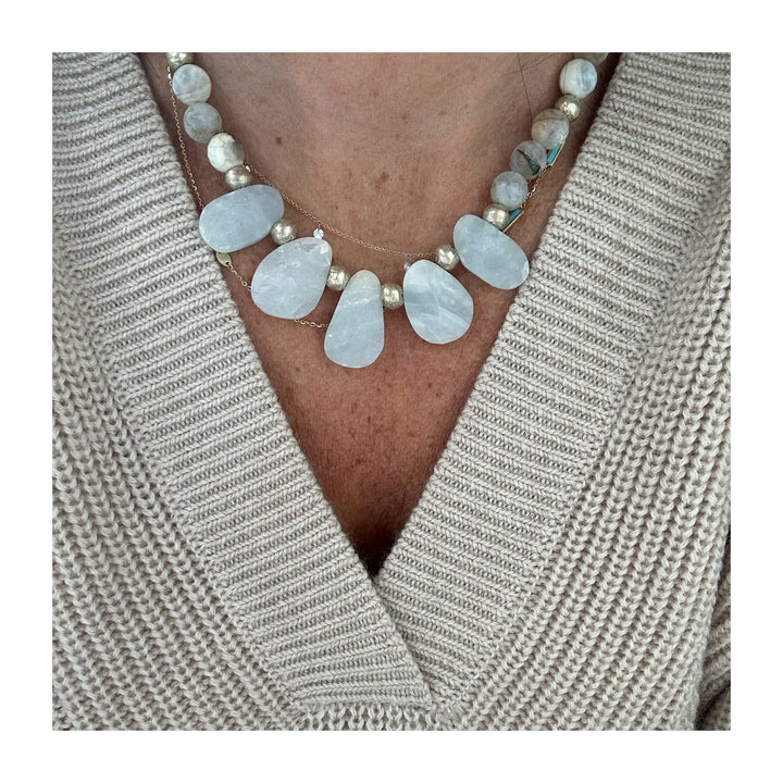 Agate Gemstone Necklace
